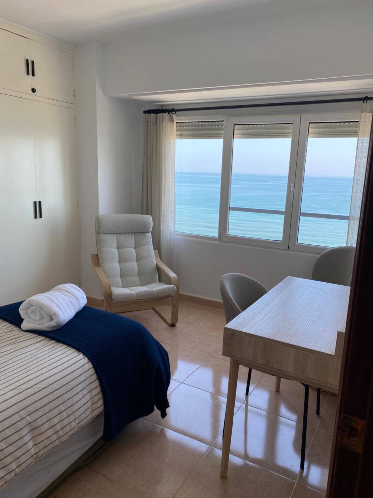 Apartamento Con Terraza Vista Al Mar Malagueta Málaga Exterior foto