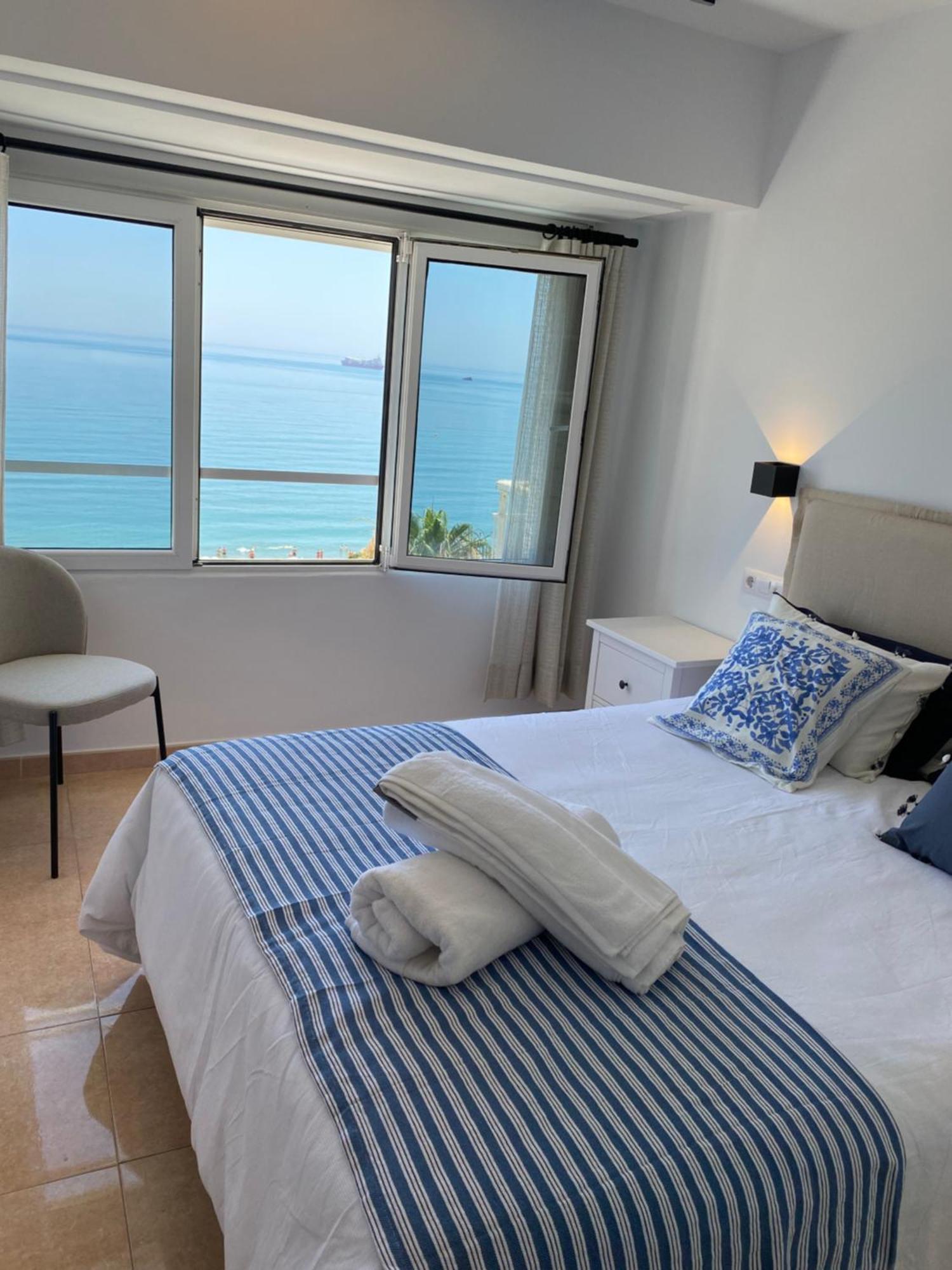 Apartamento Con Terraza Vista Al Mar Malagueta Málaga Exterior foto